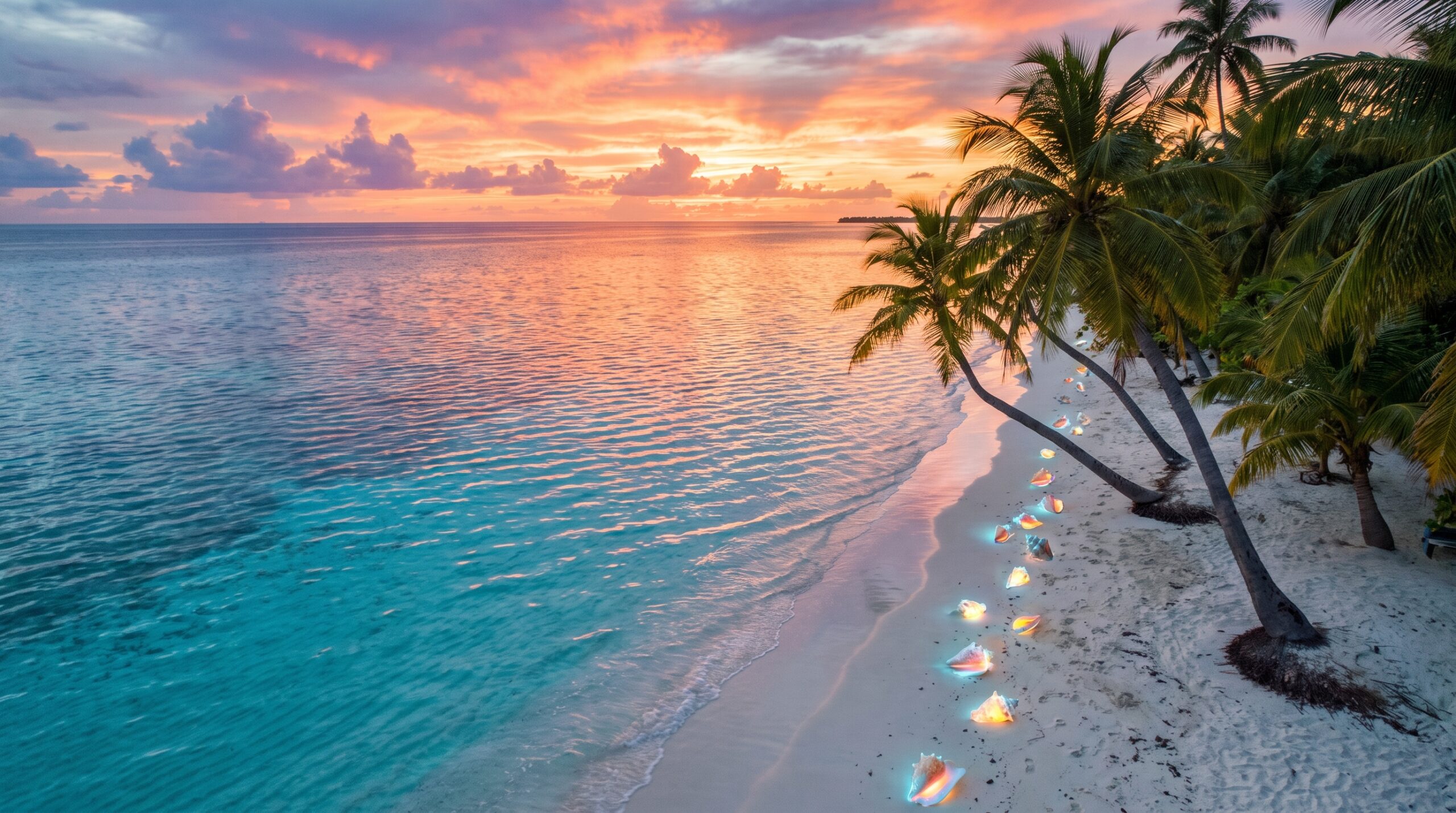 Crystal Beach Paradise Wallpaper